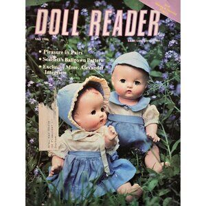 Doll Reader Magazine May 1986 Scarlets Ballgown Pattern